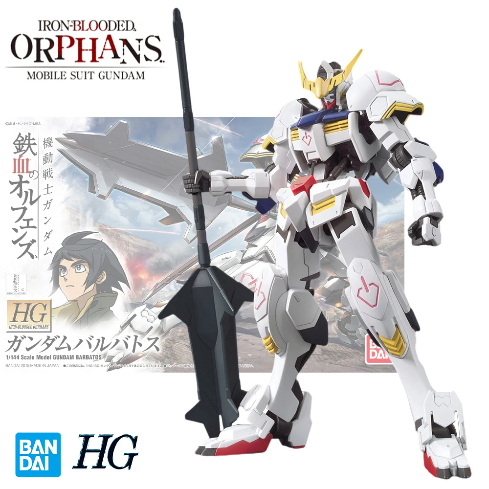 Bandai оригинальная Gundam HG 1/144 детской звезды экшн-фигурка сборная игрушка модель