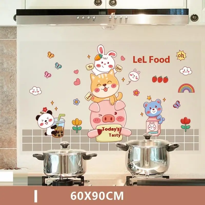 

Маслостойкие акриловые наклейки для кухни