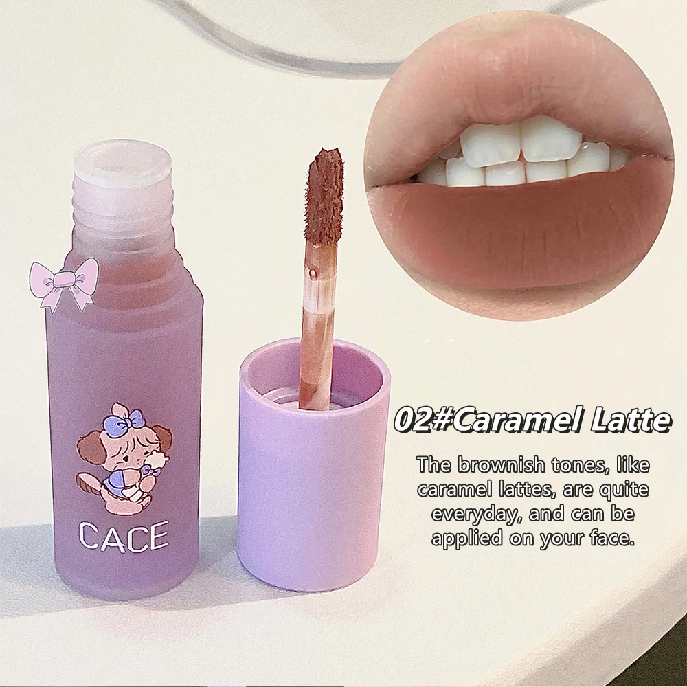 

Matte Velvet Lip Gloss Lip Mud Cosmetics Nude Matte Lipstick Lip Tint Waterproof Long Lasting Lip Glaze Korean Makeup Beauty