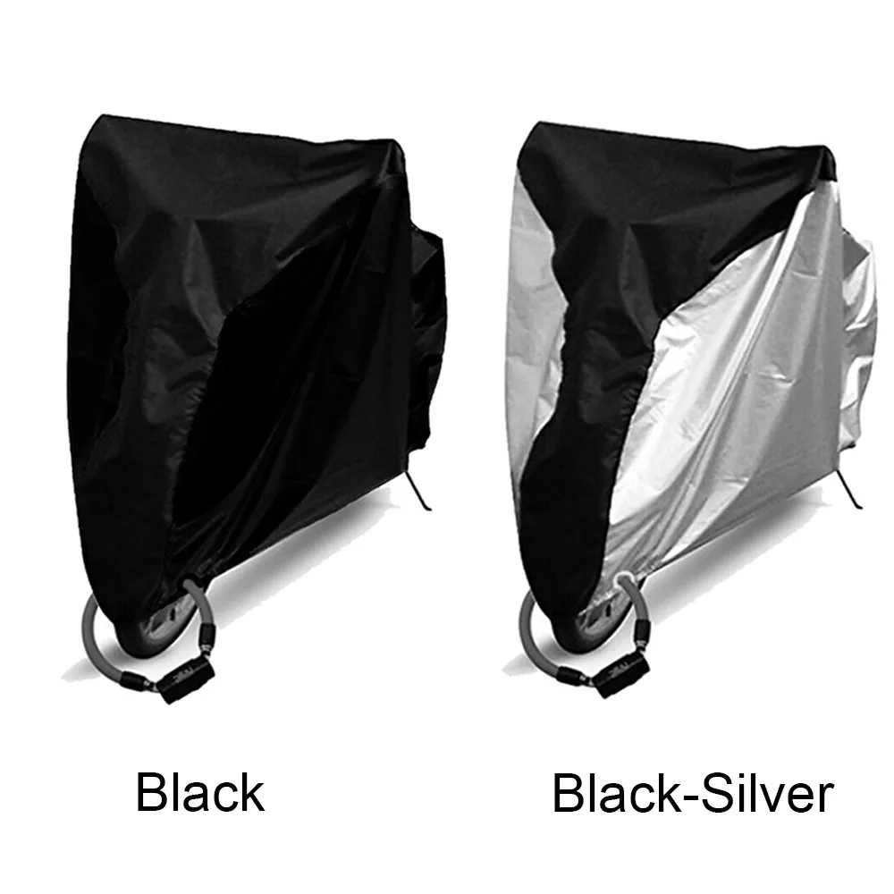 

Outdoor Waterproof Bicycle Cover Rain Sun Dustproof Bike Cover with Lock Hole for Mountain Road Bike