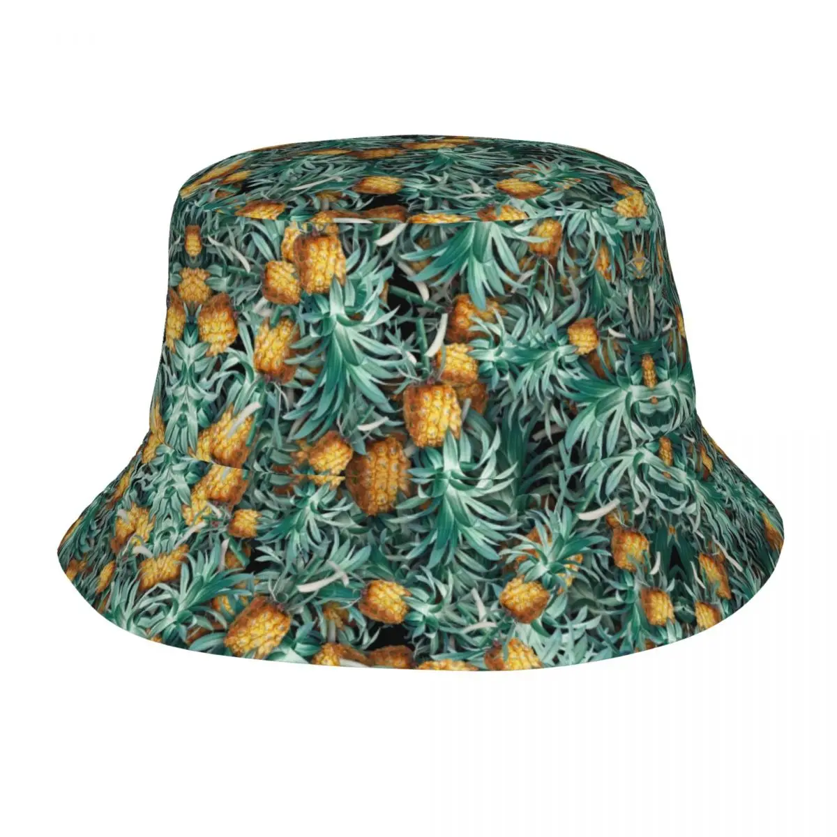 

Складная Панама с тропическим рисунком для мужчин и женщин, летняя дорожная пляжная Рыбацкая Кепка с рисунком