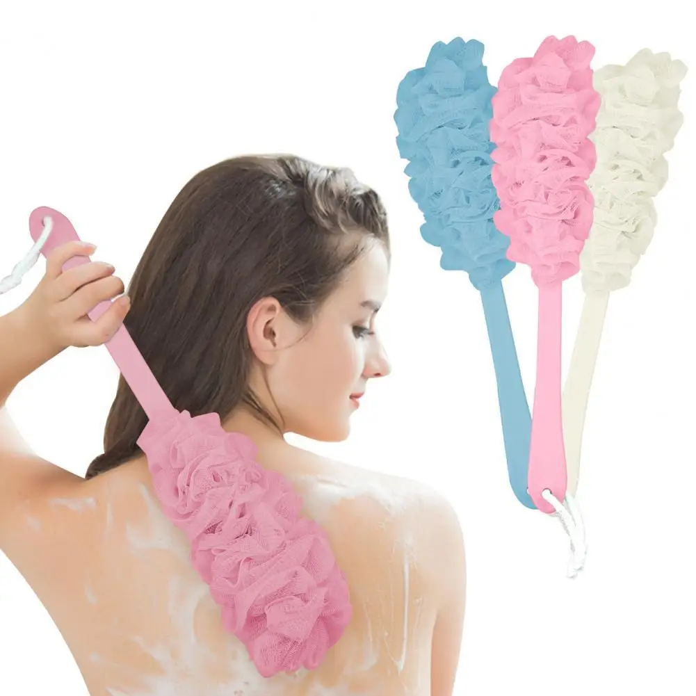 

Back Cleaner Durable Shower Accessories Soft Texture Mesh Back Cleaner Washer for Take Shower Shower Brush Back Washer