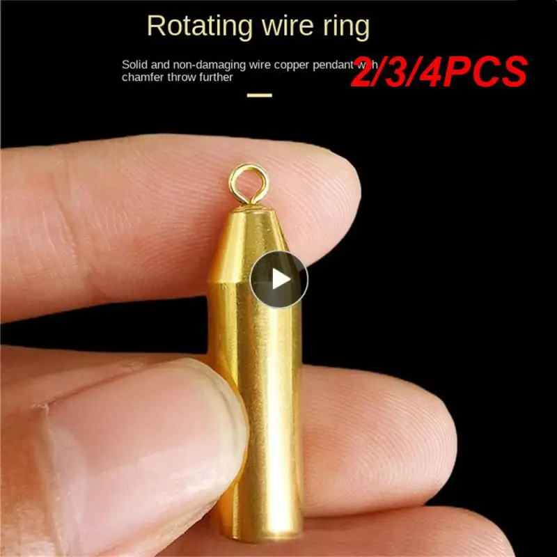 

2/3/4PCS Smooth Surface Artificial Bait Anticorrosive And Wear-resistant Fishing Gear Higher Glossiness Bait