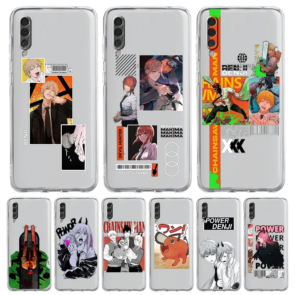 

Chainsaw Man Pochita Phone Case For Samsung Galaxy A12 A32 4G A50 A70 A20E A20S A10S A22 A30 A40 A52 A72 5G A02S A04S Cover