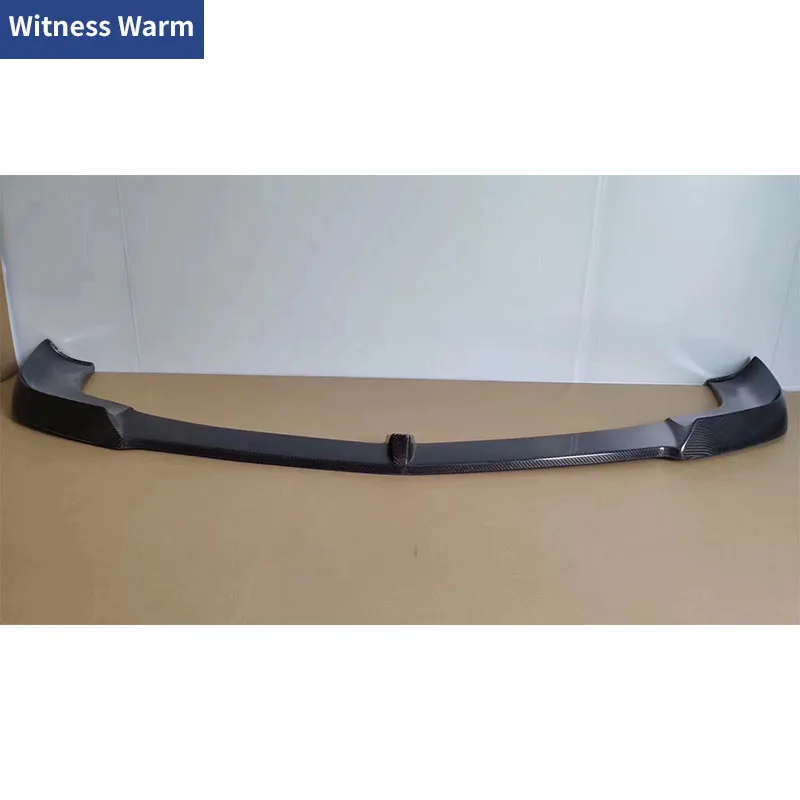 W218 Передний бампер автомобиля из углеродного волокна лопата для губ диффузор