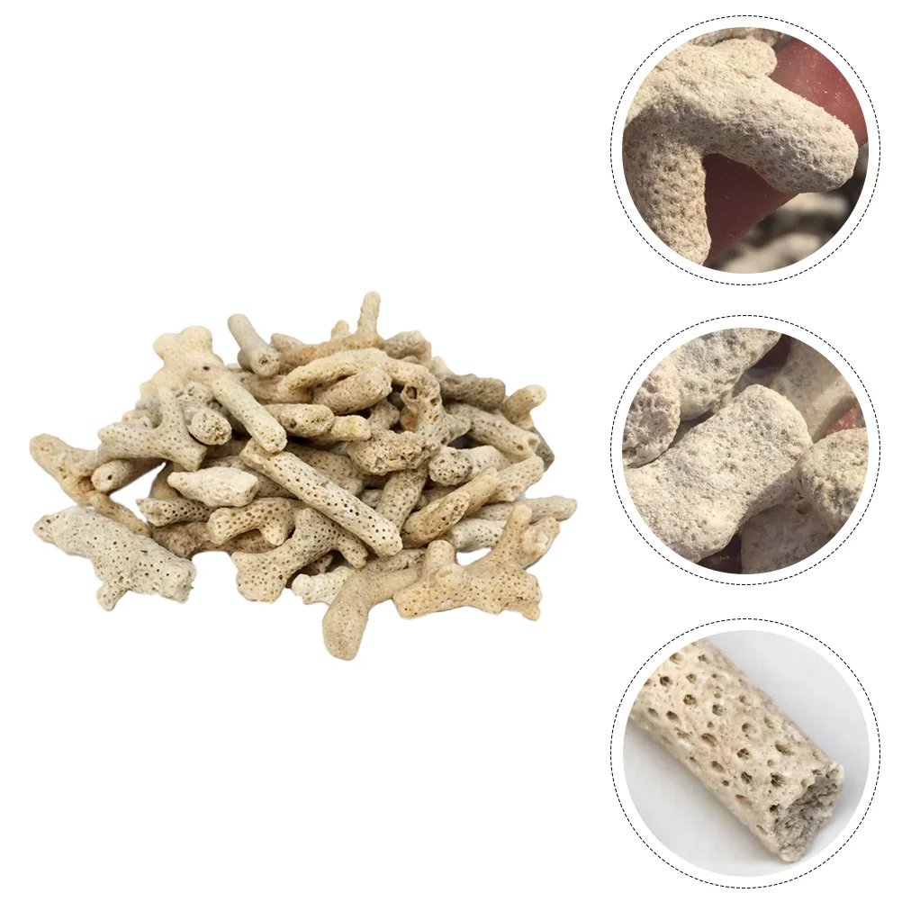 

Aquarium Filter Tank Stone Coral Media Gravel Crushed Stones Decorations Decoration Ornament Pond Natural Landscape Biological