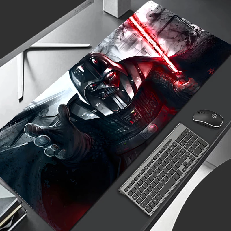 XXL S-Star Wars Gaming Mouse Pad — Большой Резиновый Настольный Коврик Противоскользящий