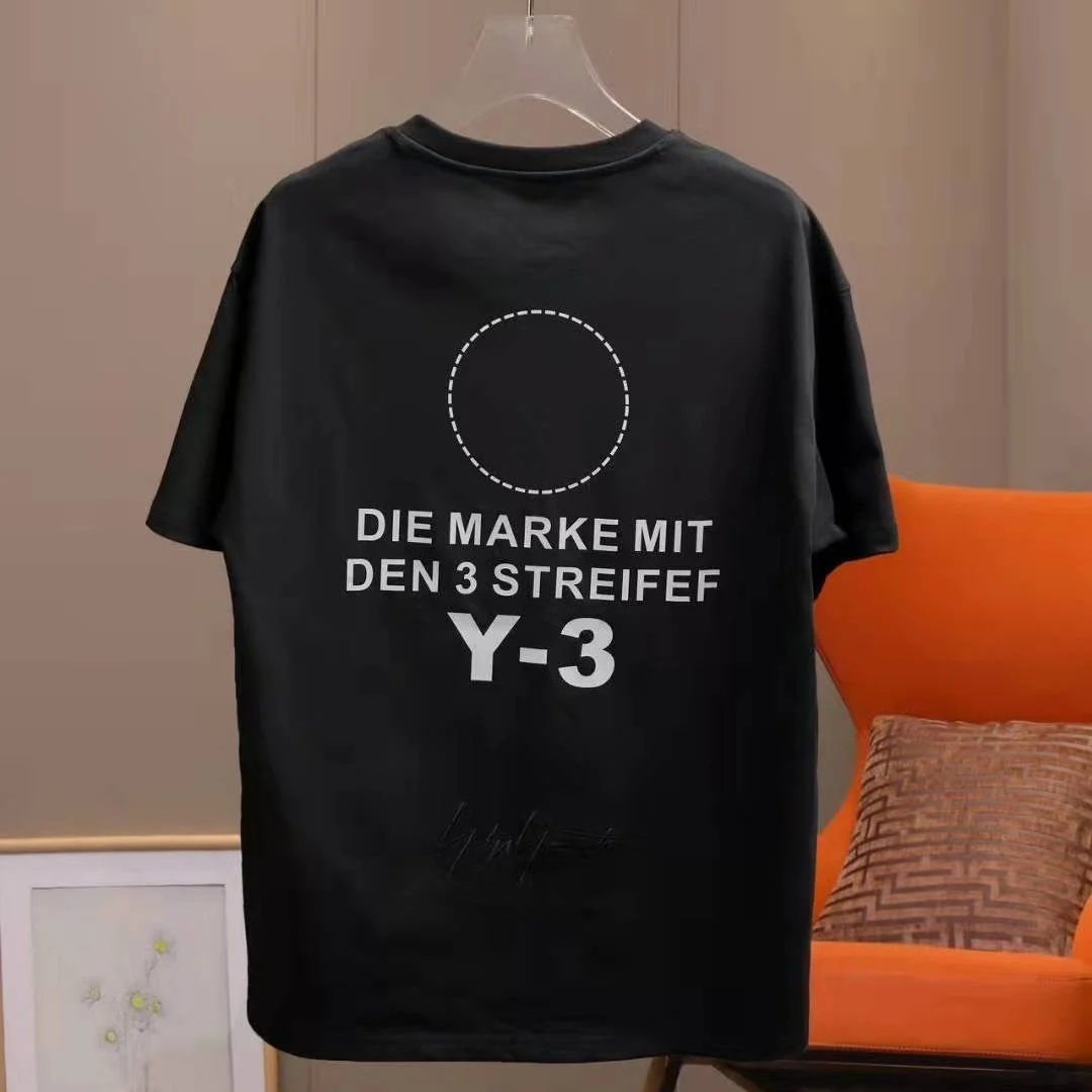 

Summer High-quality Fashion New Cotton Simple Printing Men's Casual Round Neck Short-sleeved T-shirt