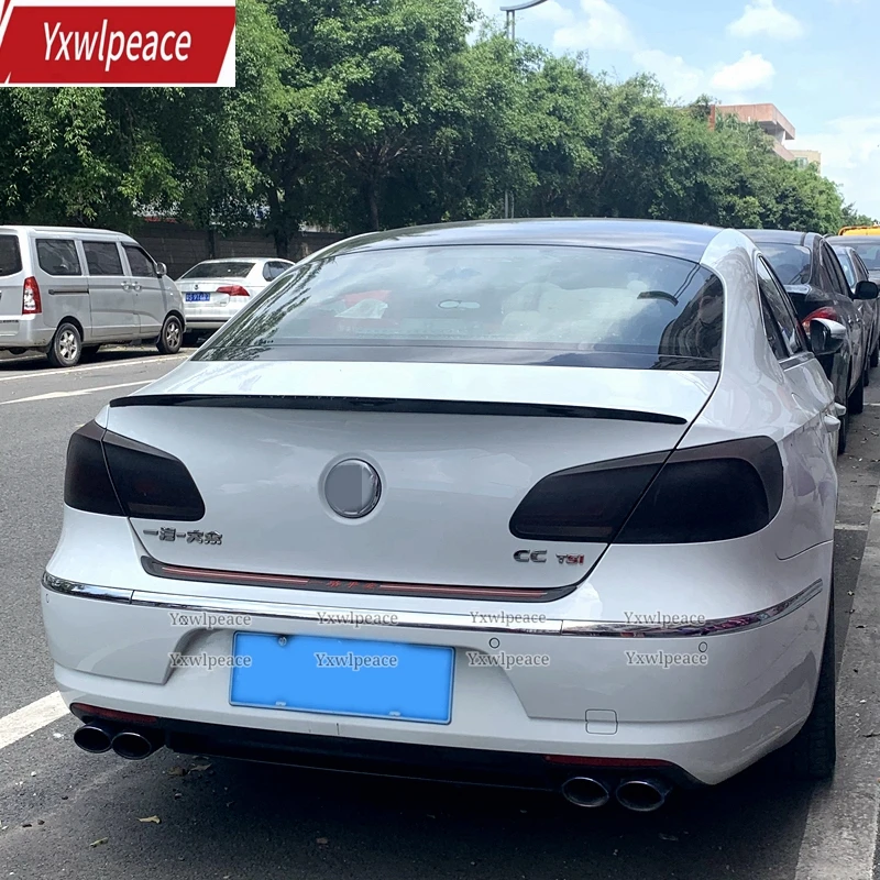 

For Volkswagen VW Passat CC 2009 2010 2011 2012 2013 2014 2015 2016 ABS Plastic Trunk Spoiler Sport Kit Accessories