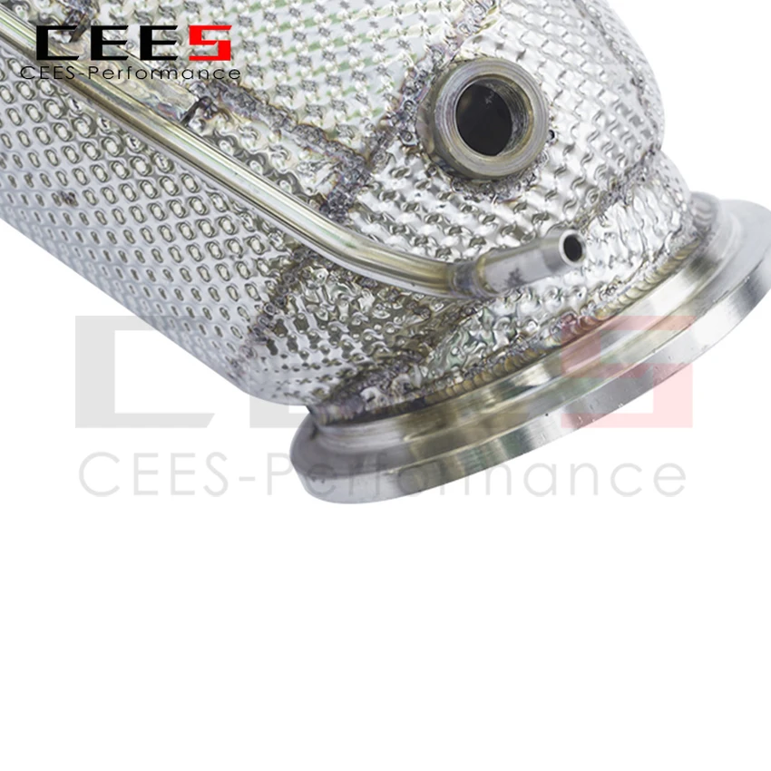 Выхлопная система CEES для BMW G05 X5 потоковые насадки труб с испытанием на глушитель