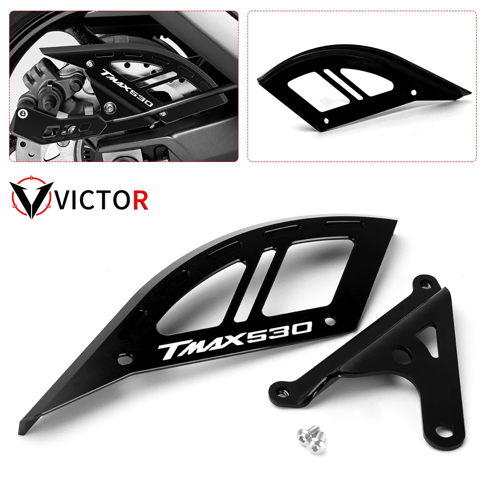 

For YAMAHA TMAX 530 T-MAX 560 TMAX530 SX/DX TMAX560 TECHMAX Rear Brake Disc Rotor Cover Guard Protector Motorcycle Accessories