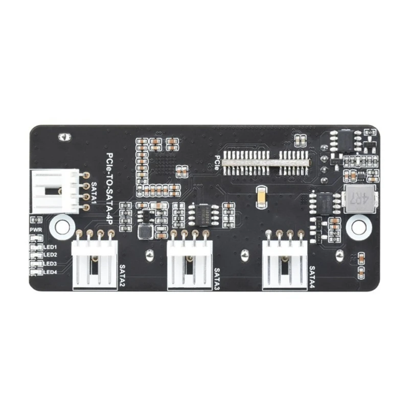 

Плата расширения 4 порта SATA3.0 Адаптер платы расширения 6 Гбит/с интерфейс