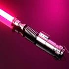 Пиксельный световой меч 121 см, Звездные войны, Люк V1, лазерный меч, освещение и бесконечная смена цвета, поддержка тяжелых поединок, фехтование, светодиодные игрушки