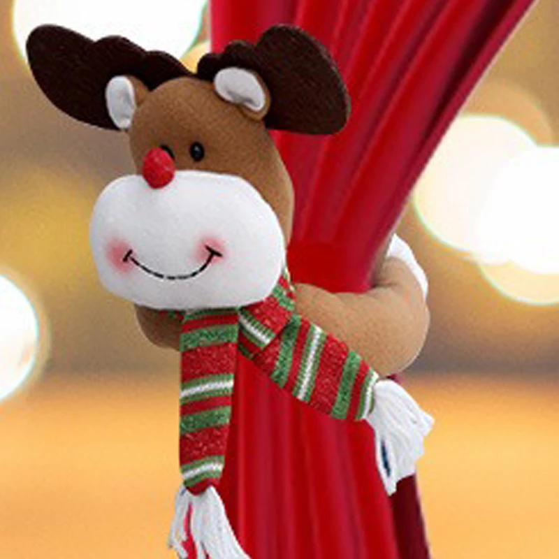 

Рождественская пряжка для штор Gooparty