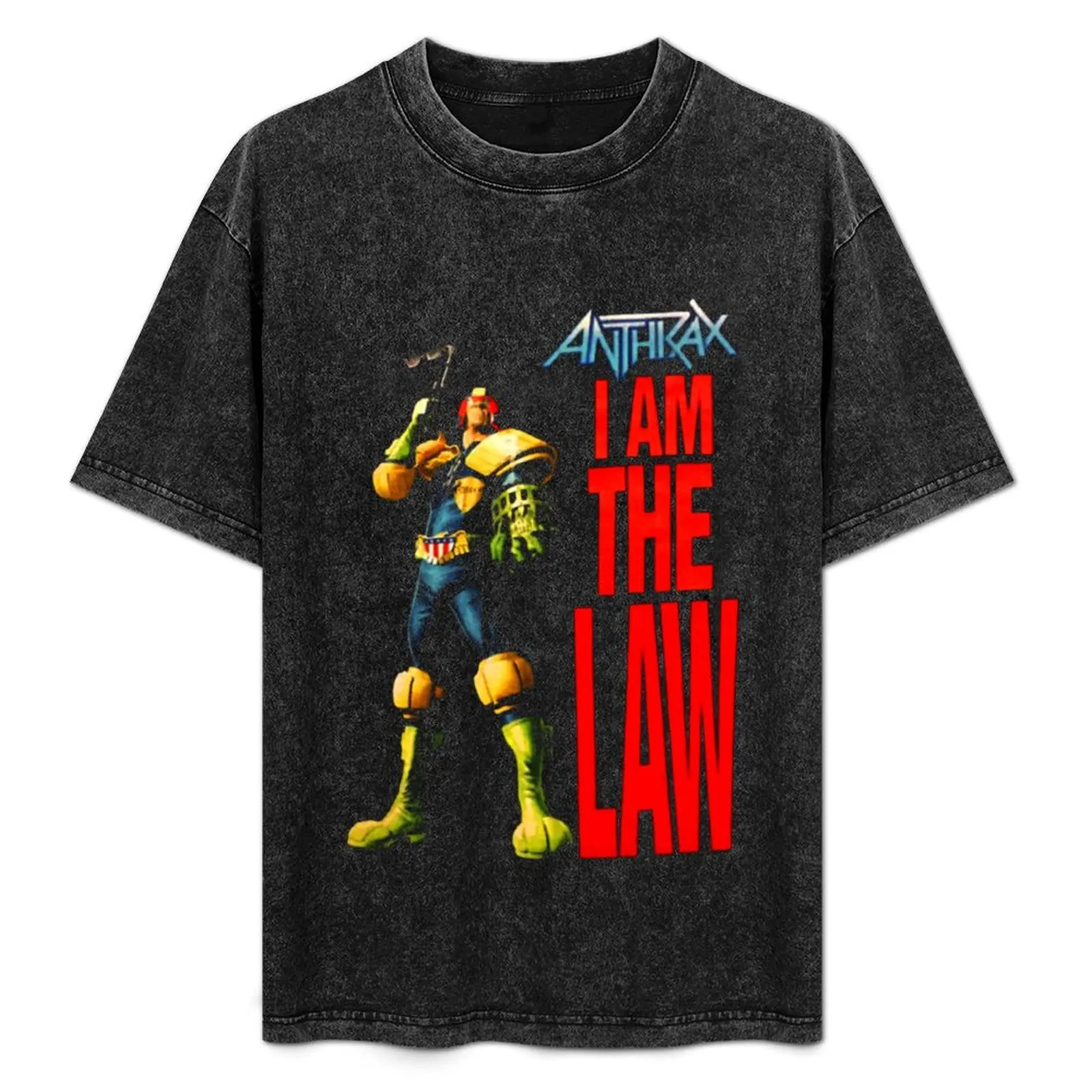 ANTRAX - I Am The Law роботизированное искусство подарок для фаната футболка