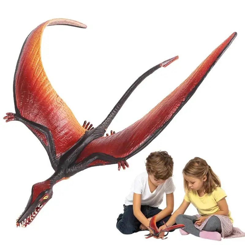 

Модель Pterodactyl, Фигурка динозавра, игрушка для девочек, Птерозавр, игрушки-Динозавры, летающие искусственные игрушки, детские игрушки на день...