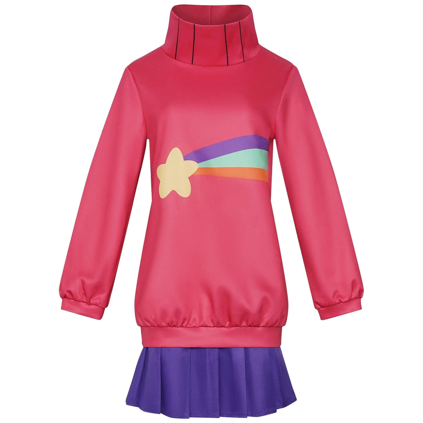 Фото Популярный наряд для ролевых игр 2025 года, топ с юбкой Mabel Pines, униформа, карнавальный костюм на Хэллоуин, аниме Gravity, косплей, костюм Falls №3