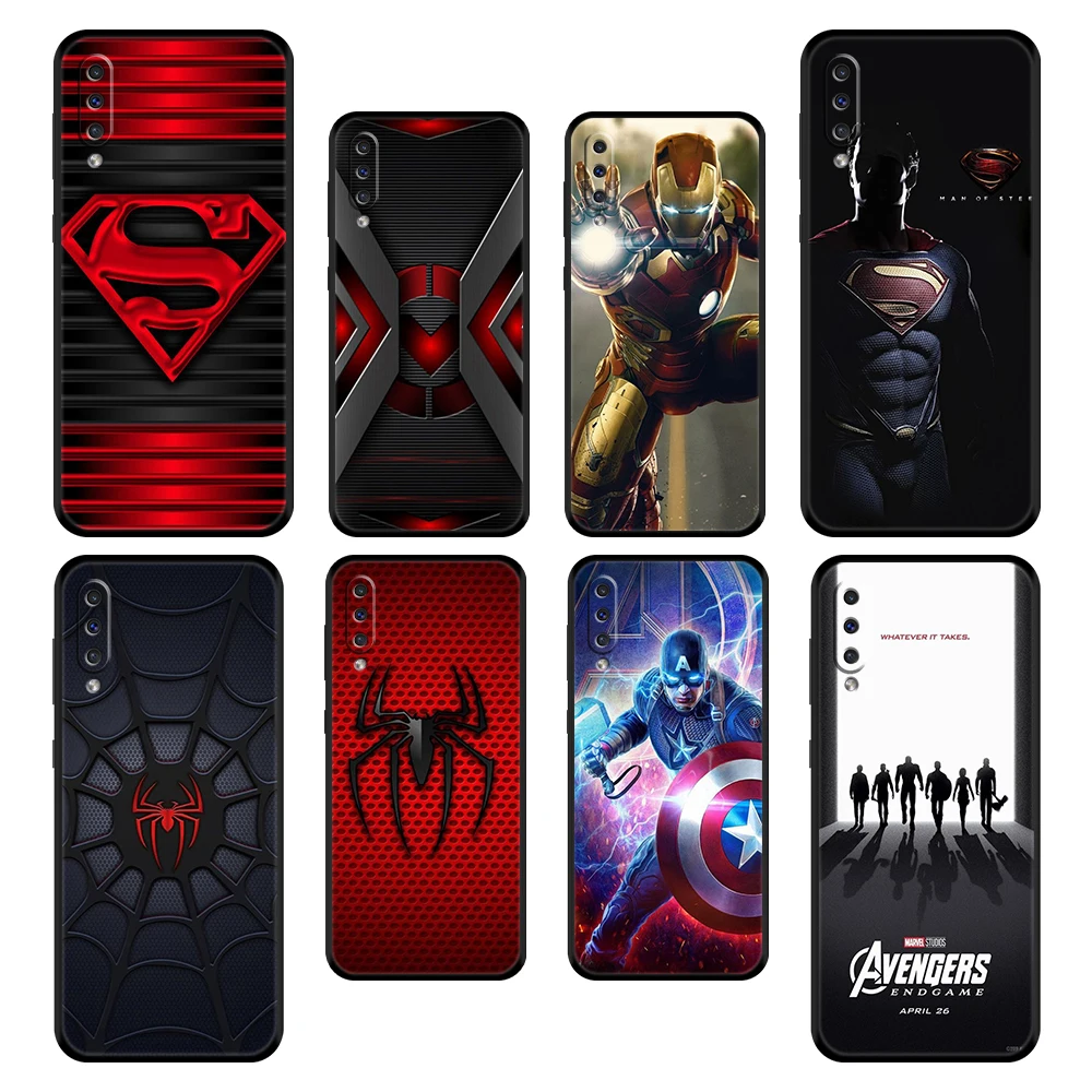 

Marvel Avengers Captain Ironman Thanos Case Cover for Samsung Galaxy A02s A50s A12 A21s A30 A70s A20 A11 A03 A23 A03s A01 Soft