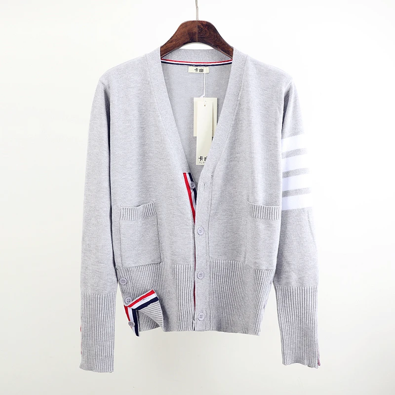 Men and Women's Loose Knitted Cardigan, Women's Crop Sweater, Couple Spring and Autumn Outerwear, Outdoor Women's Knitwear