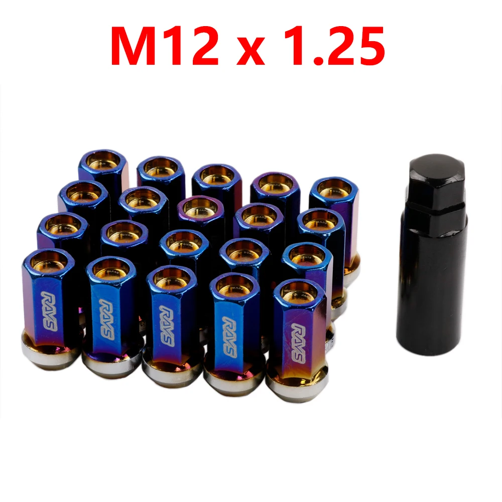 

Rays Brunt Blue A7075 Колесные диски из алюминиевого сплава Стопорные гайки 20 шт./компл.