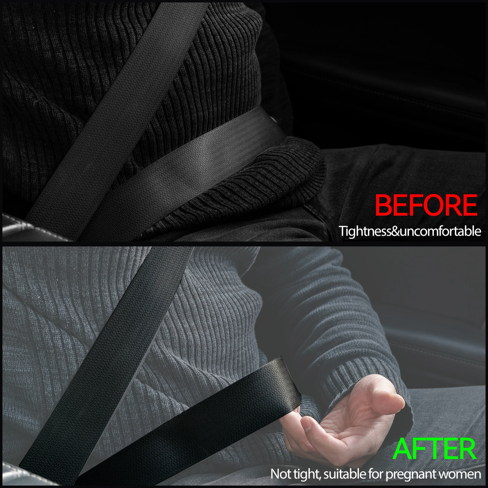 X10 Автомобильный держатель для ремня безопасности с заклепками |