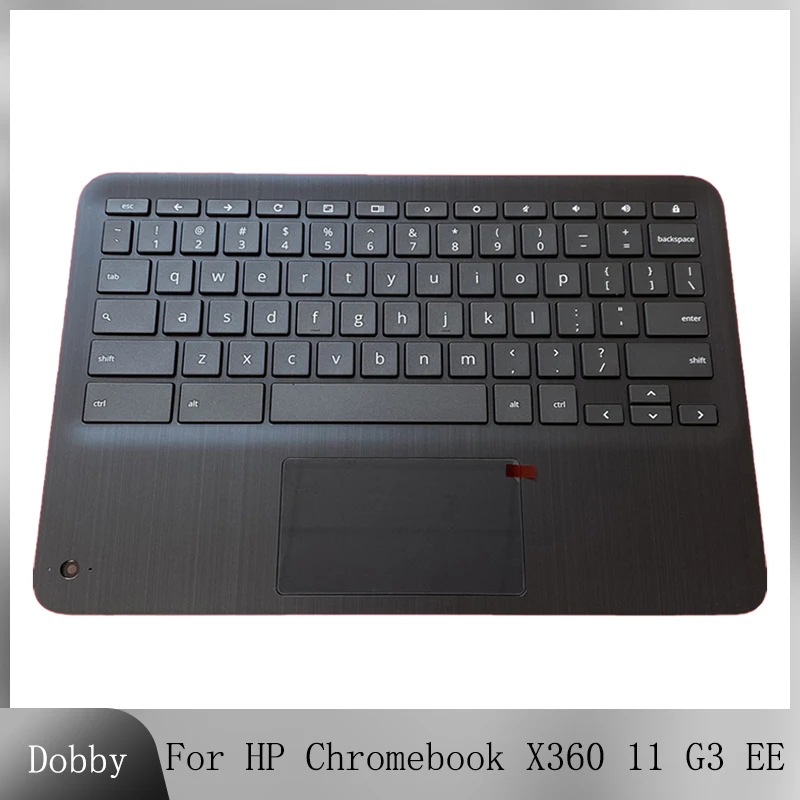 New Laptop US Keyboard For HP Chromebook X360 11 G3 EE Notebook Palmrest Upper Cover Top Case with Keyboard Touchpad L92215-001