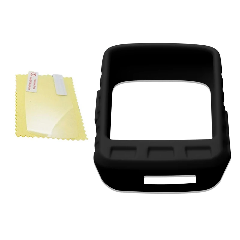 Silicone Soft Edge Protective Case Screen Protector Film Cover For Wahoo Elemnt Roam V2/2 Bicycle Bike Computer Skin Accessories