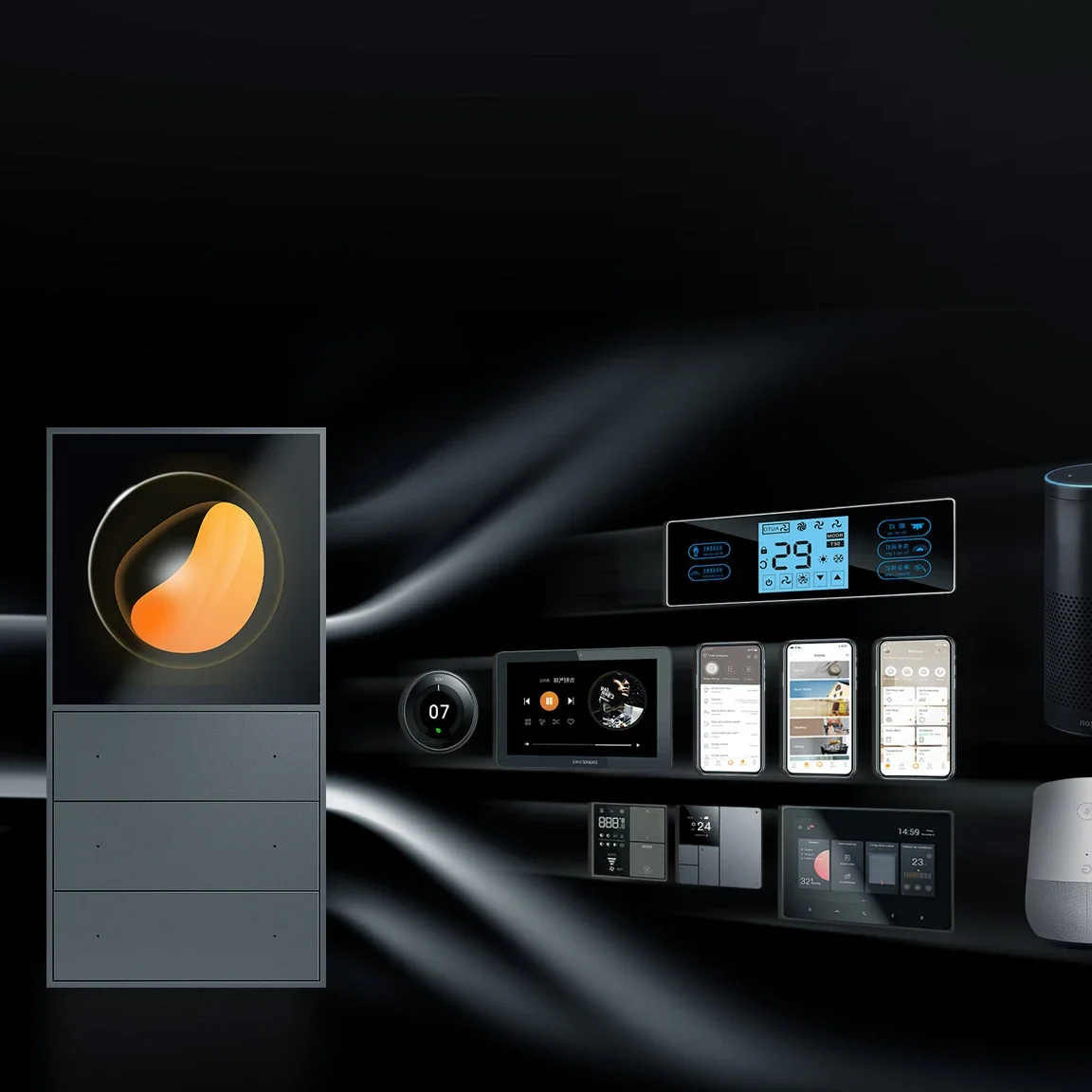 ORVIBO Mixpad S Zigbee Hub с экраном универсальная панель для управления смарт-устройством и