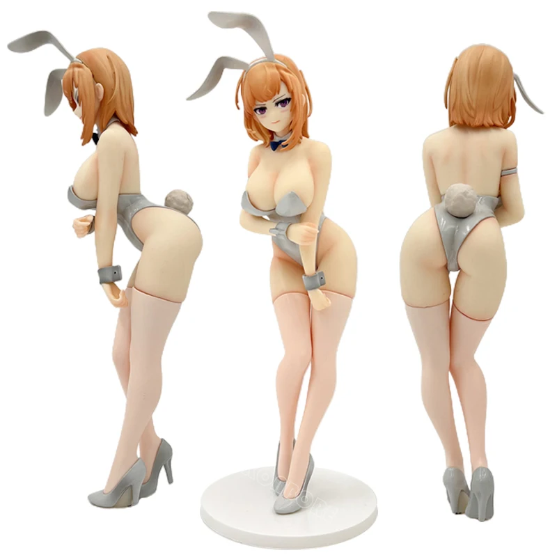 

23cm Astrum Design White Bunny Girl Sexy Anime Figure Anna Hananoi illustration by Kai Tomohiro Action Figure Model Doll Toys