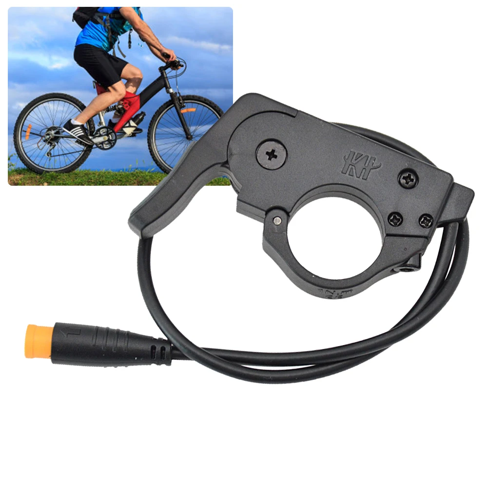 

Electric Bicycle EBike Left Right Universal Thumb Throttle Speed Control 24V-72V Waterproof/SM Cable Wire Accelerator Accessory