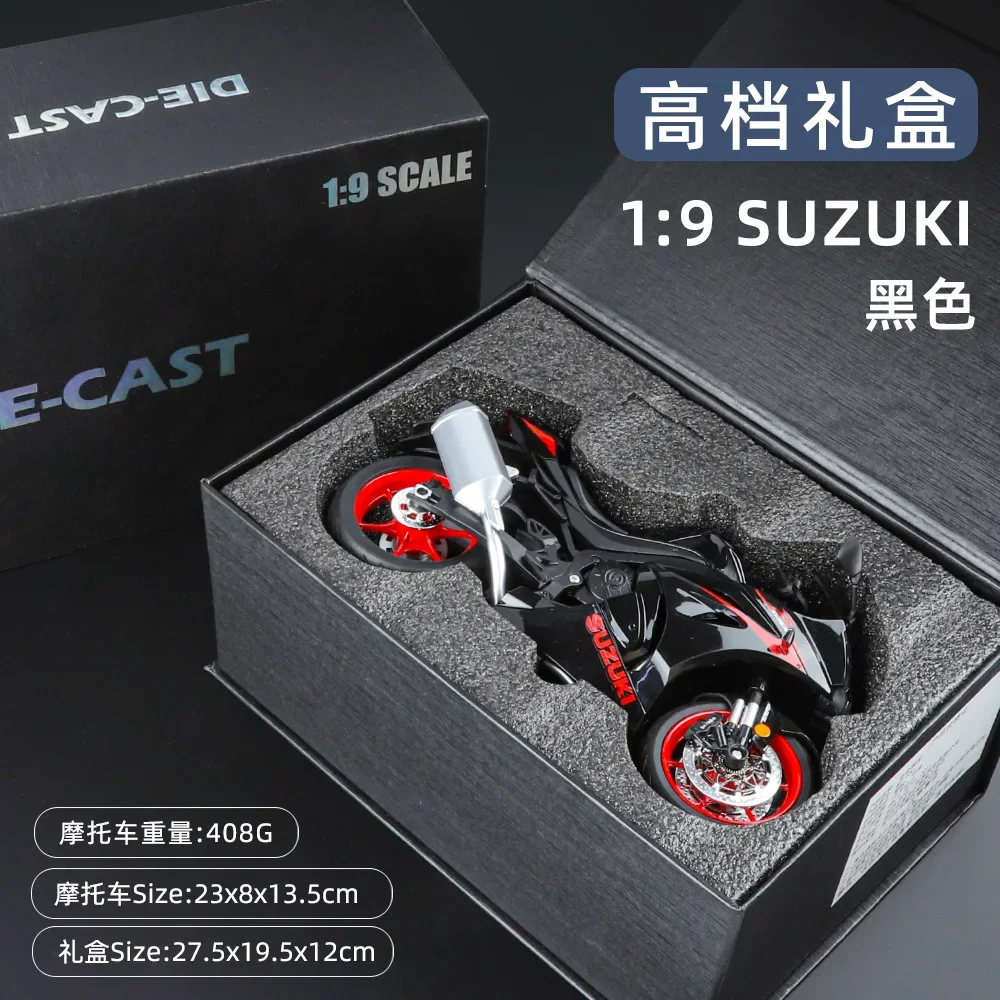 (Подарочный набор) Моделирование 1:9 Suzuki Hayabusa 2022 GSX-100 из натурального сплава модель