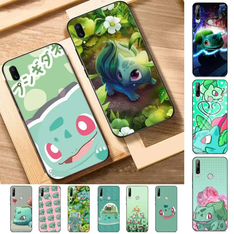 

BANDAI Pokémon Bulbasaur Phone Case for Huawei Y 6 9 7 5 8s prime 2019 2018 enjoy 7 plus