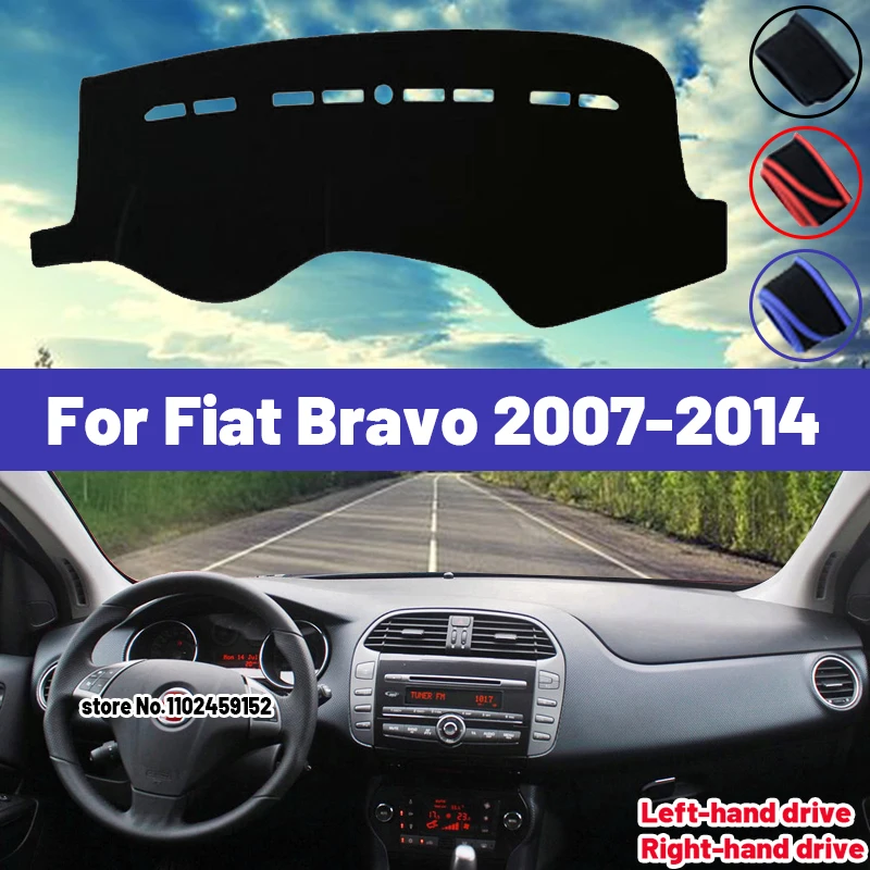 

Высококачественный коврик для приборной панели автомобиля для Fiat Bravo 2007 2008 2009 2010 2011 2012 2013