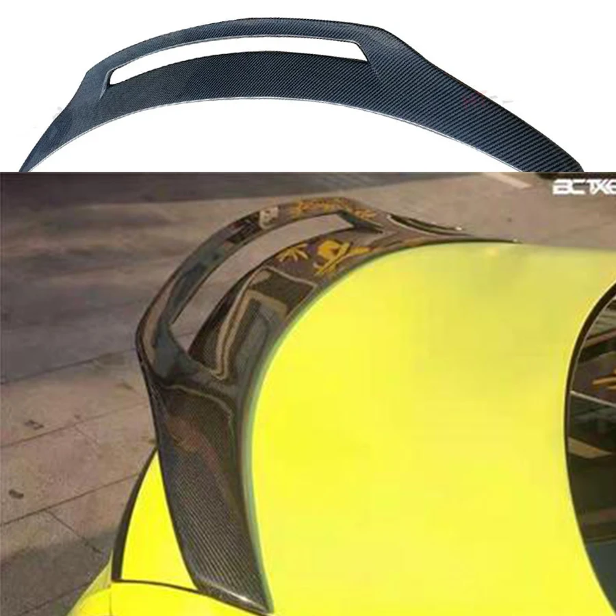 Задние плавники из углеродного волокна для Mercedes Benz E Class W213 W238 E300 E350 задний спойлер