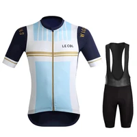 le col 2022 new mens cycling jersey anti uv mountain bike clothing racing bicycle uniform breathable cycling clothing