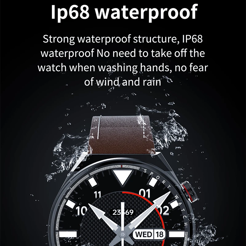 

For Huawei GT3 Pro Smart Watch Men Custom Dial Answer Call Sport Fitness Tracker Man Waterproof Smartwatch 2022 NEW