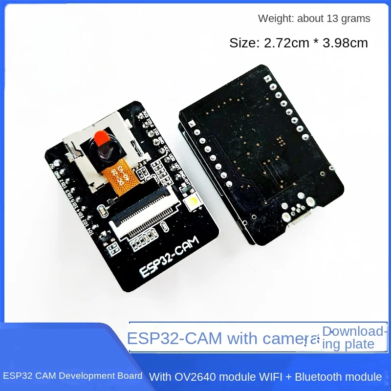 Макетная плата ESP32 CAM с модулем OV2640 WIFI + модуль Bluetooth