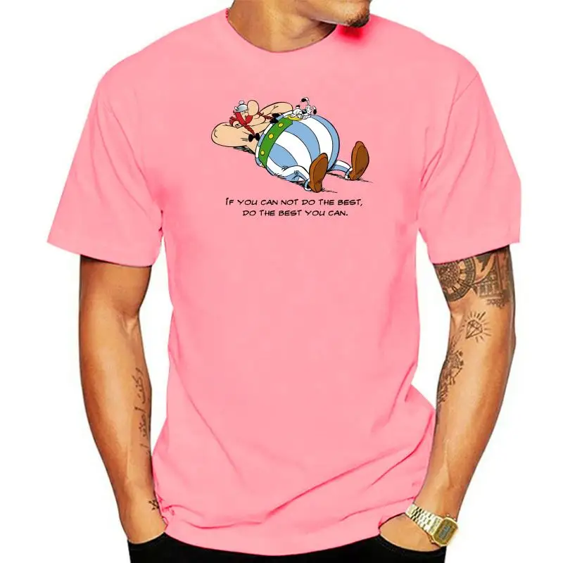 

Asterix Obelix Nap Do The Best Mens Premium T-Shirt Cotton T-shirt