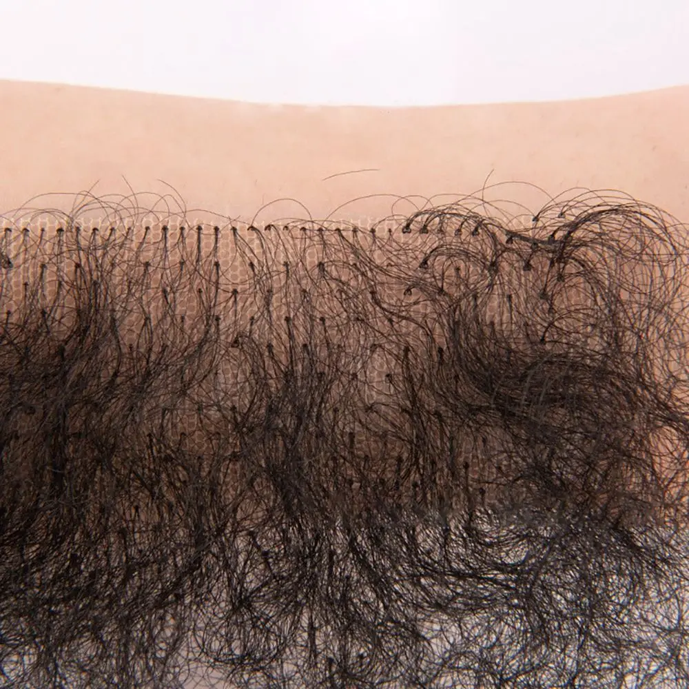 Поддельные частные наклейки из волокна ручная работа добавляющие объем волос