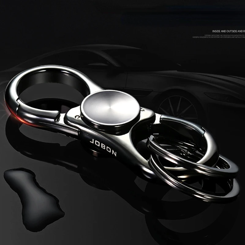 Keychain Fidget Spinner 2in1  Waist Hanging Car Key Pender Ring for Adults Men Creative Gifts Antistress Toy EDC Stranger Things