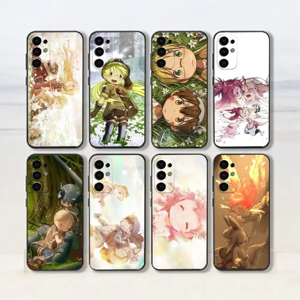 Фото Чехол для телефона Riko-Reg-Nanachi-Faputa-Lyza-Ozen для Samsung S25, S24, S21, S22, S23, S30, Ultra, S20, Plus, Fe, Lite, Note, 10, черный №1