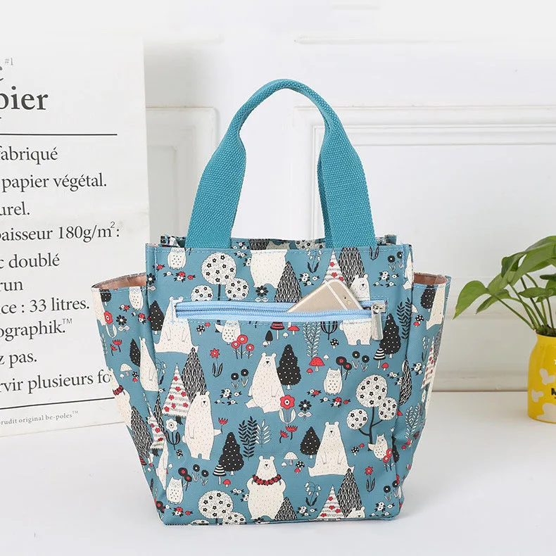 Портативная сумка для обеда Термосумка офисной еды водонепроницаемый детский