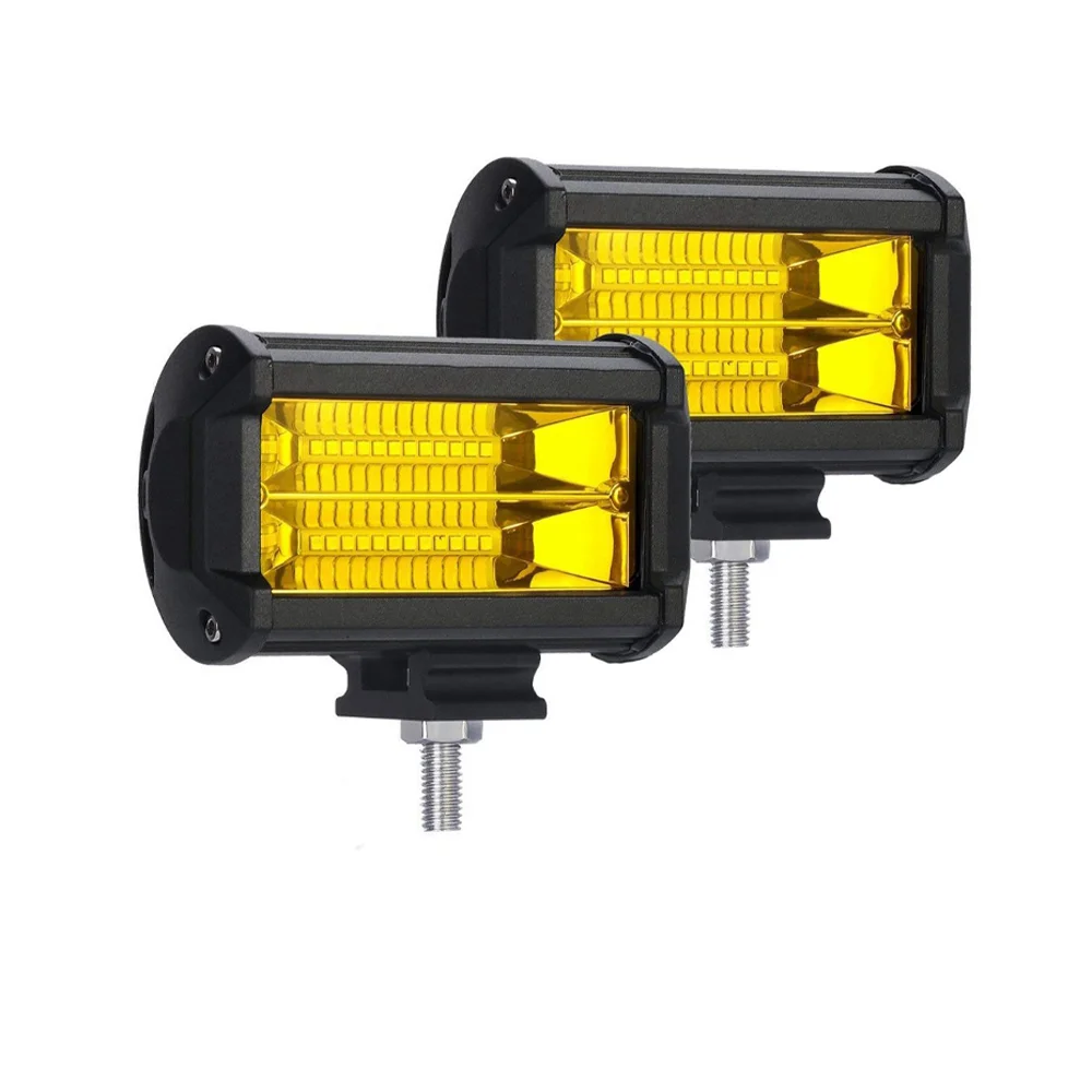 NORGOS 5-дюймовая фонарь суперъяркая полоса светло-желтый прожектор 4x4 внедорожник