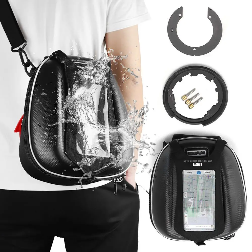 

Мотоциклетный топливный бак, водонепроницаемая багажная сумка с базовой пластиной адаптера для Yamaha YZF R25/XGR1200, модифицированные аксессуары