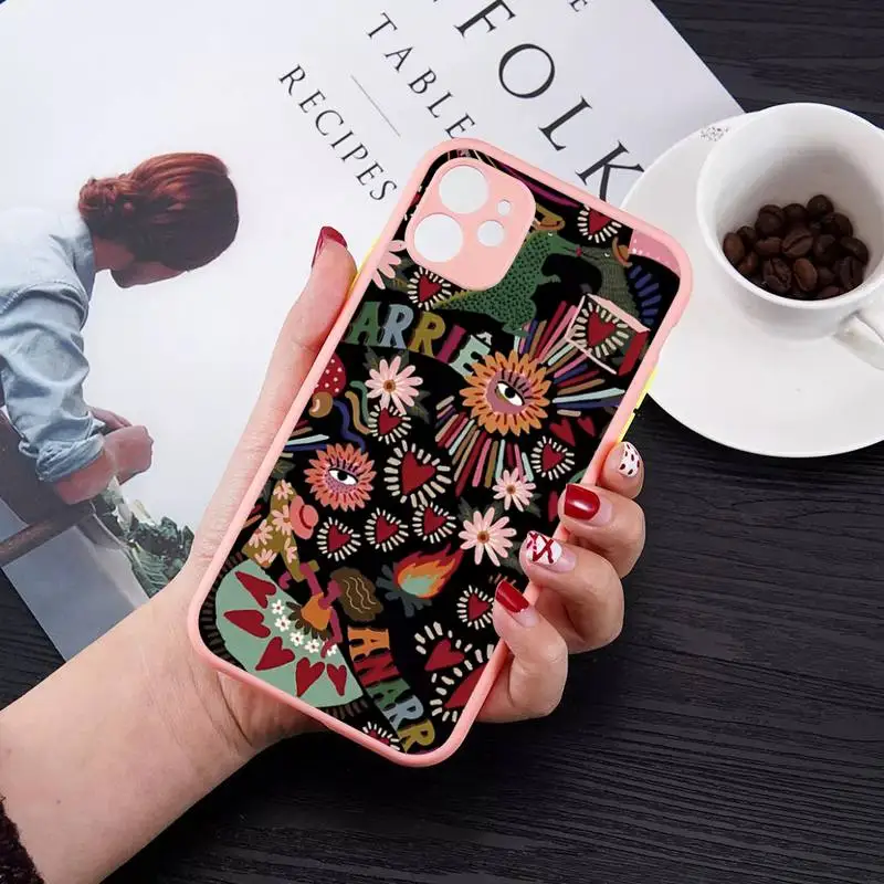 Lucky Eye Blue Evil Eye Phone Case for iPhone 14 11 12 13 Mini Pro Max 8 7 Plus X XR XS MAX Translucent Matte Cover