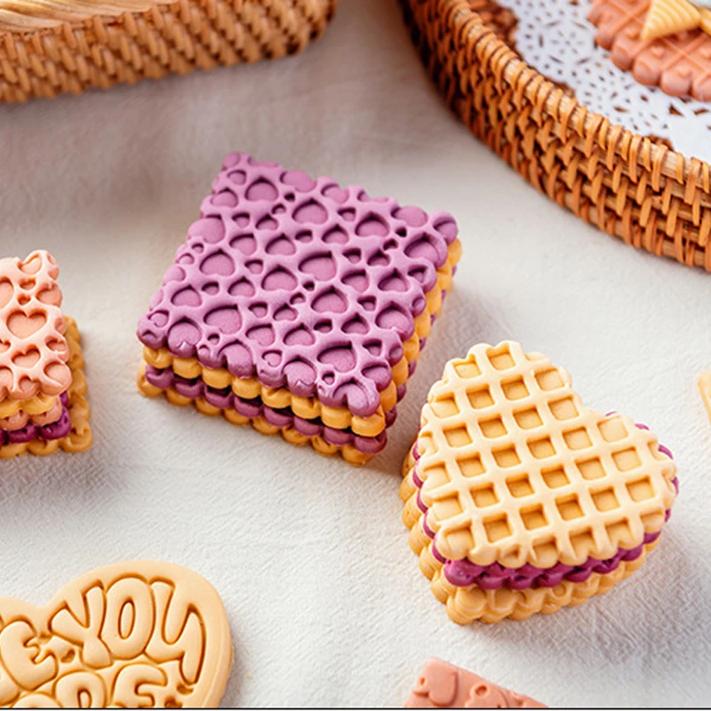 Новинка форма для создания любовного сердца украшение печенья искусственный