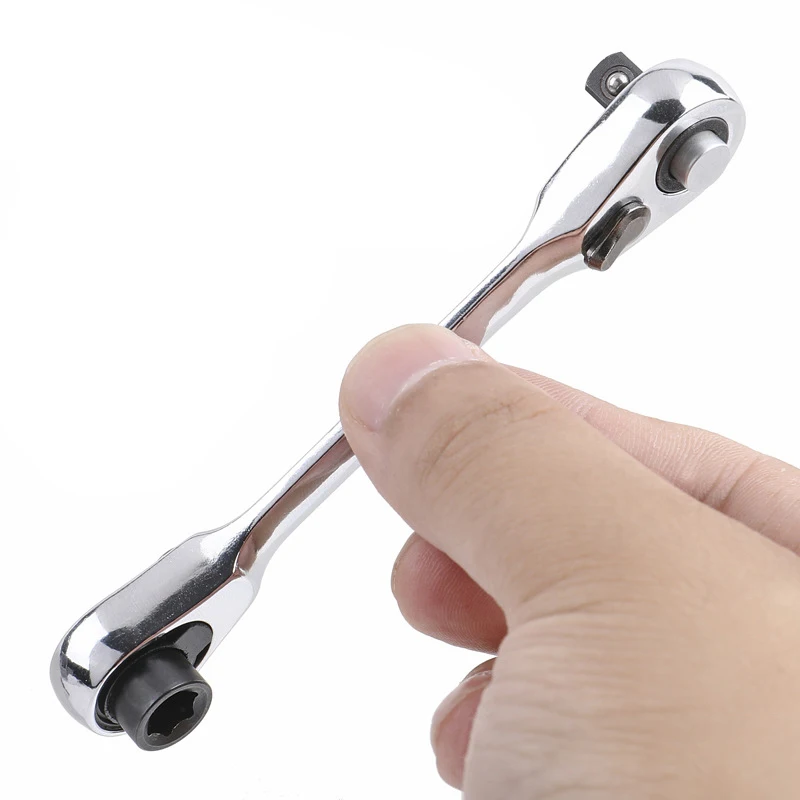 

Гаечный ключ с двумя дюймовыми ручками, с трещоткой 1 1/4, мини-трещотка, быстрое x, гаечный ключ, инструмент, отвертка с головкой