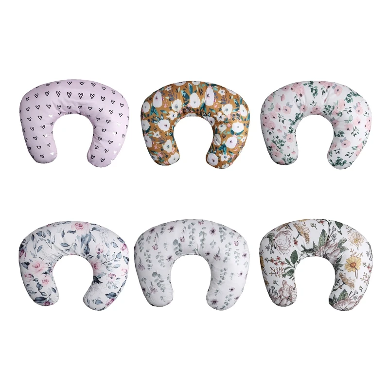 

Baby Nursing Pillows Cover Maternity U-Shaped Breastfeeding Pillow Slipcover Infant Cuddle Feeding Waist Cushion Case