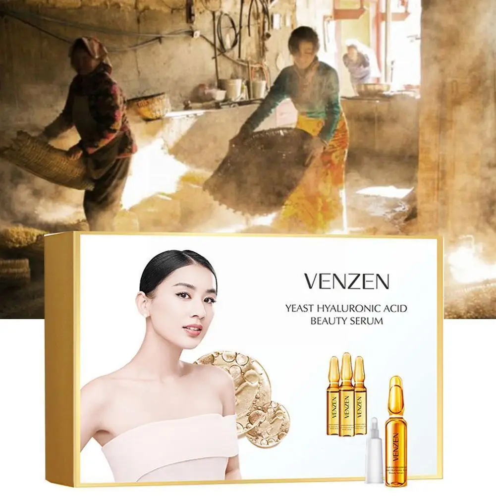 

2 мл X 60 шт., эссенция с гиалуроновой кислотой второго взлома Yan Silk Yue, сжимаемая кожа, увлажняющий уход W1z5