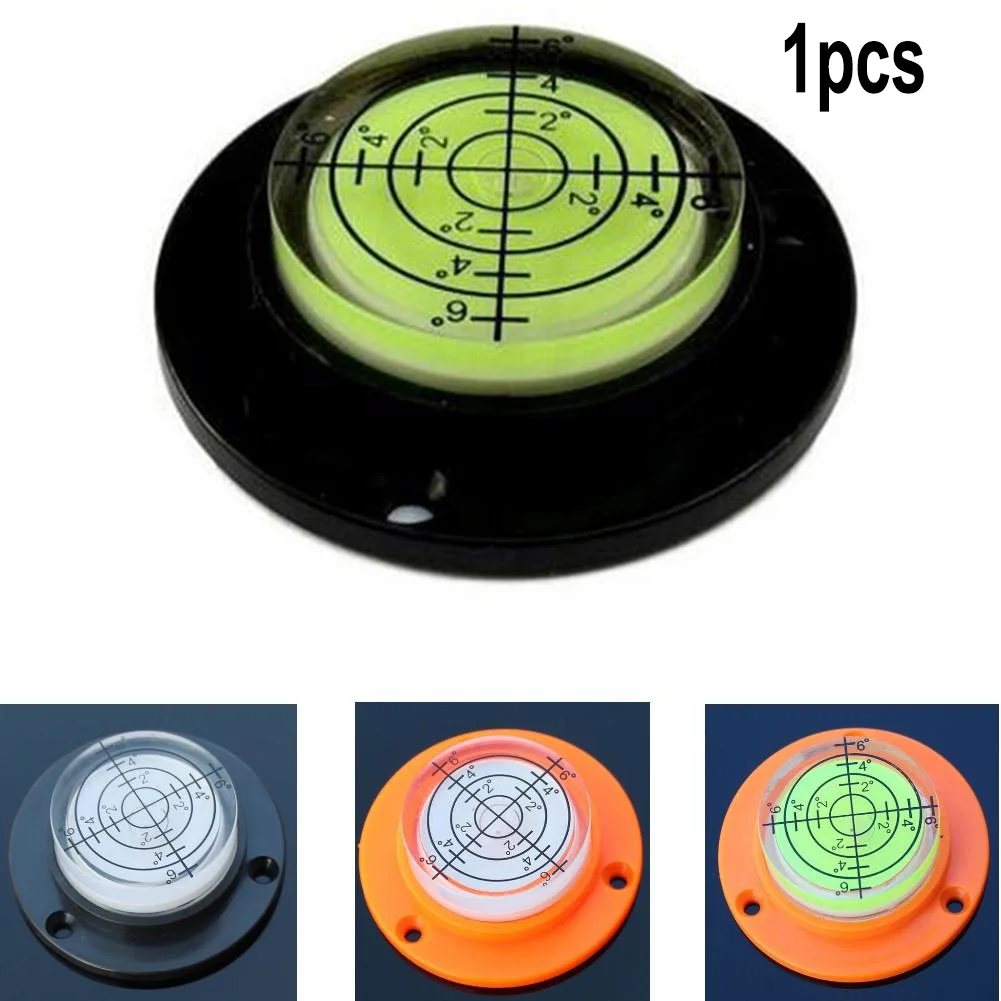 1pcs 30mm Horizontal Bubble Level High Precision Environmental Bulls Eye Spirit Round Mini Circular Measuring Kit - купить по
